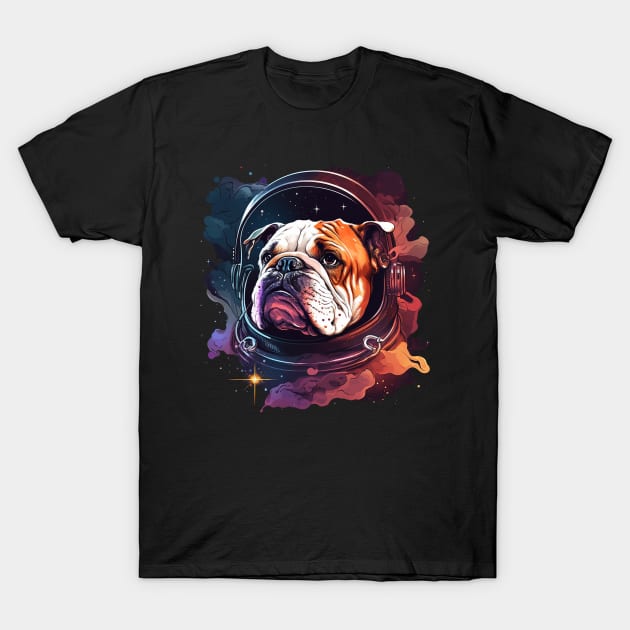 bulldog T-Shirt by a cat cooking